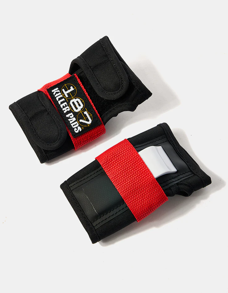 187 Killer Pads Caballero Dragon Signature Six Pack Pad Set - Black/Red/Gold - Image 3