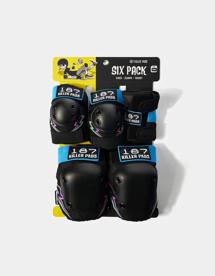187 Killer Pads Six Pack Pad Set - Electric Bolt - Image 2