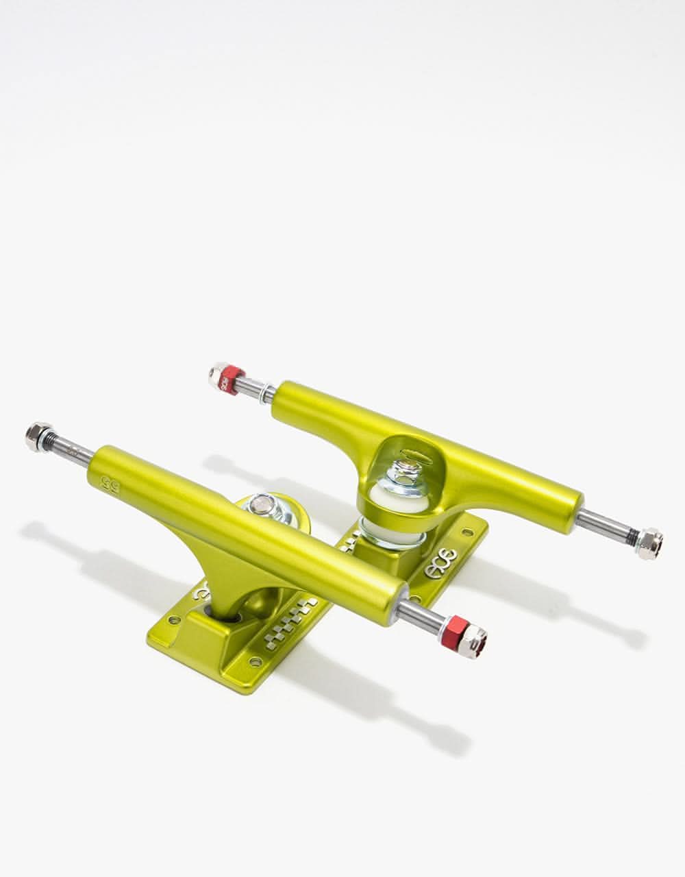 Ace AF1 44 Skateboard Trucks - Satin Lime (Pair) - Image 3