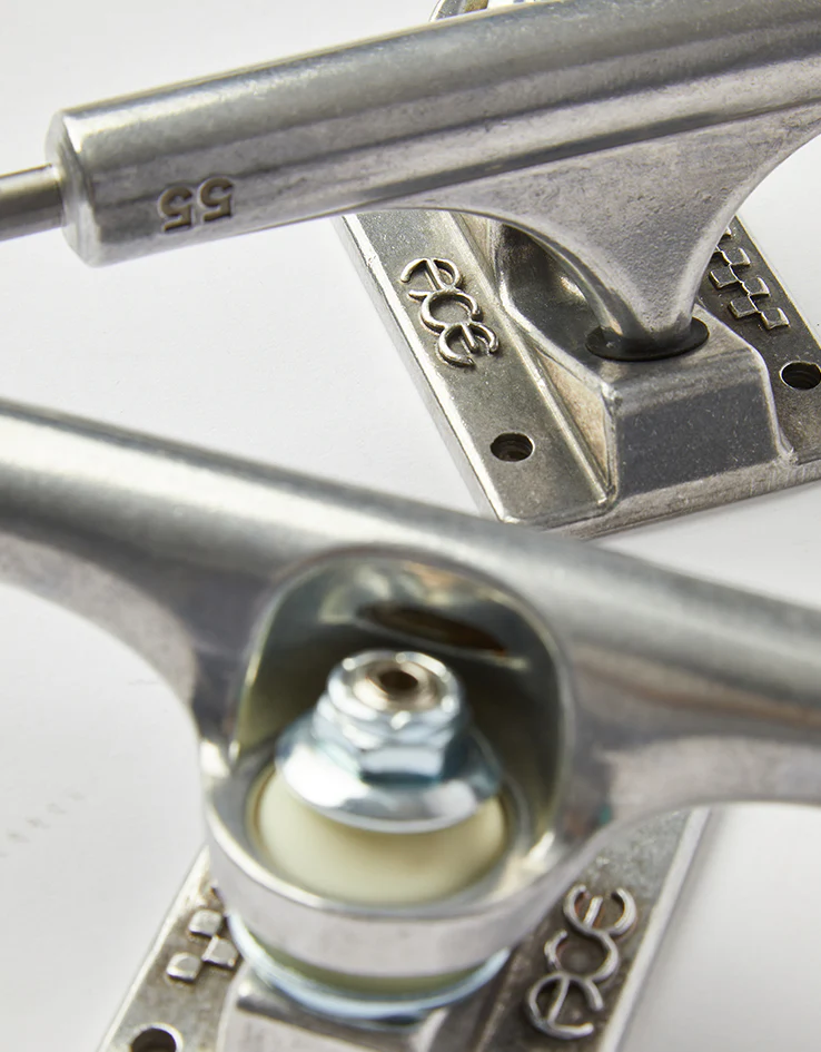 Ace AF1 Low Skateboard Trucks - Polished (Pair) - Image 5