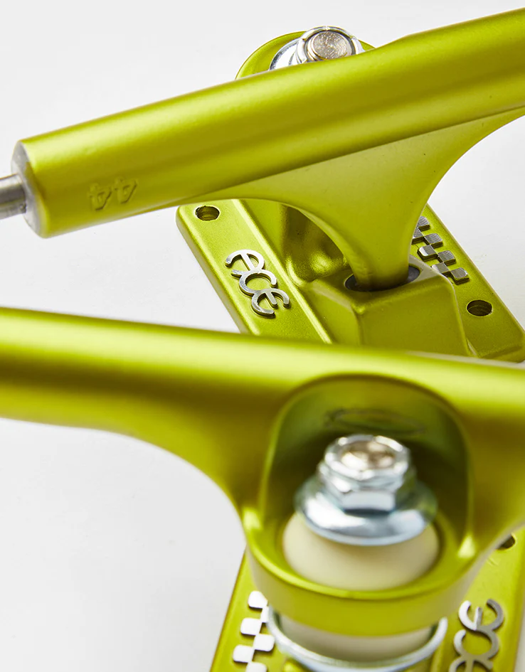 Ace AF1 Skateboard Trucks - Satin Lime (Pair) - Image 4
