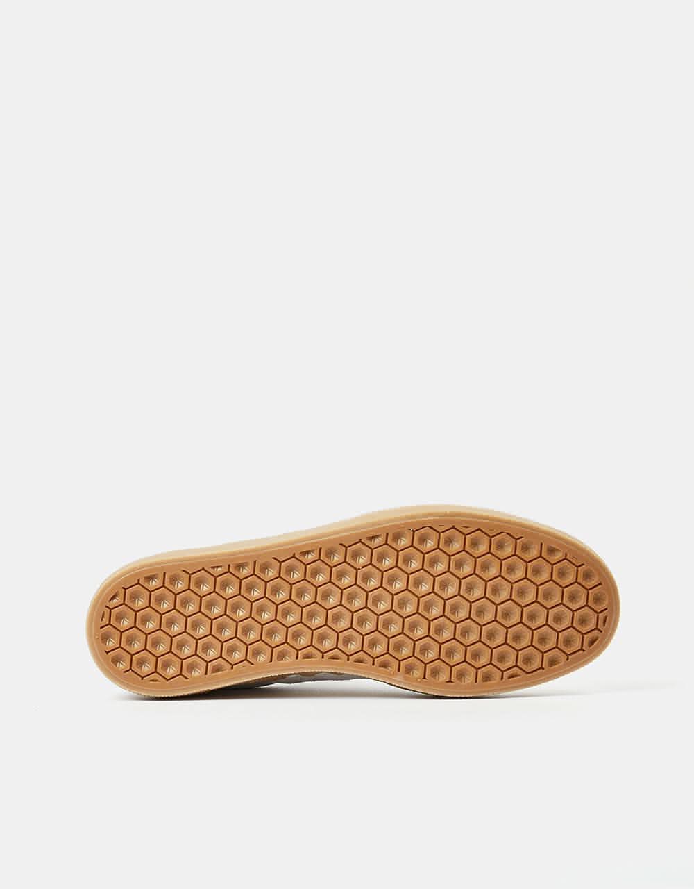 adidas 3MC Skate Shoes - Chalk White/Glory Green/Gum - Image 3