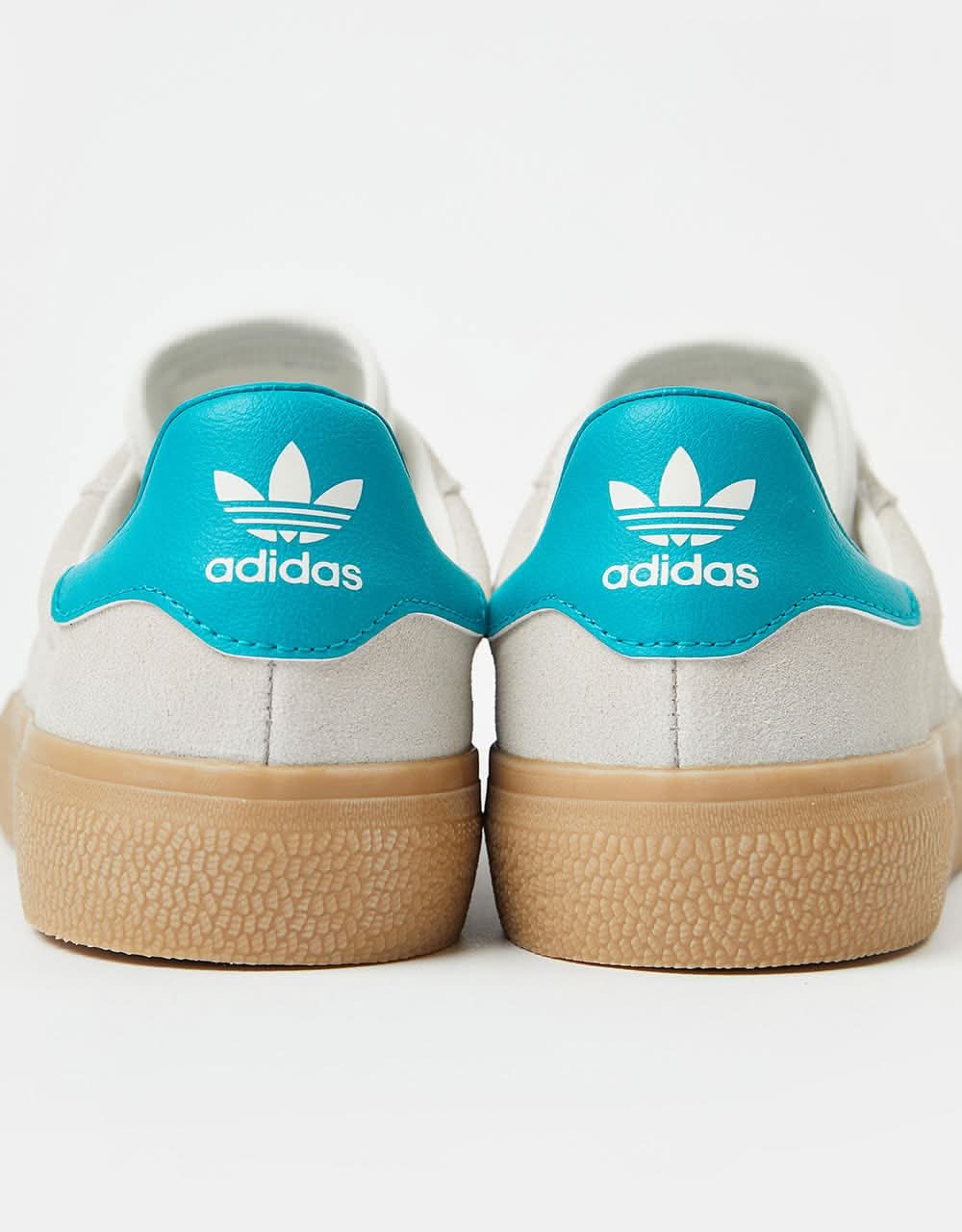 adidas 3MC Skate Shoes - Chalk White/Glory Green/Gum - Image 7