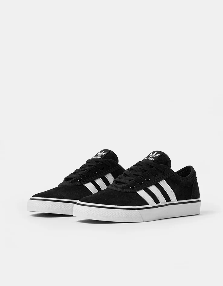 adidas Adi Ease Skate Shoes - Core Black/White/White - Image 3
