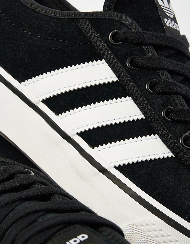 adidas Adi Ease Skate Shoes - Core Black/White/White - Image 6