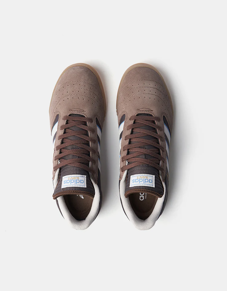 adidas Busenitz Indoor Super Skate Shoes - Earth Strata/Crystal White/Charcoal - Image 6