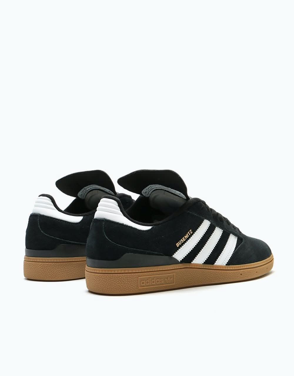 adidas Busenitz Pro Skate Shoes - Black/Running White/Metallic Gold - Image 10
