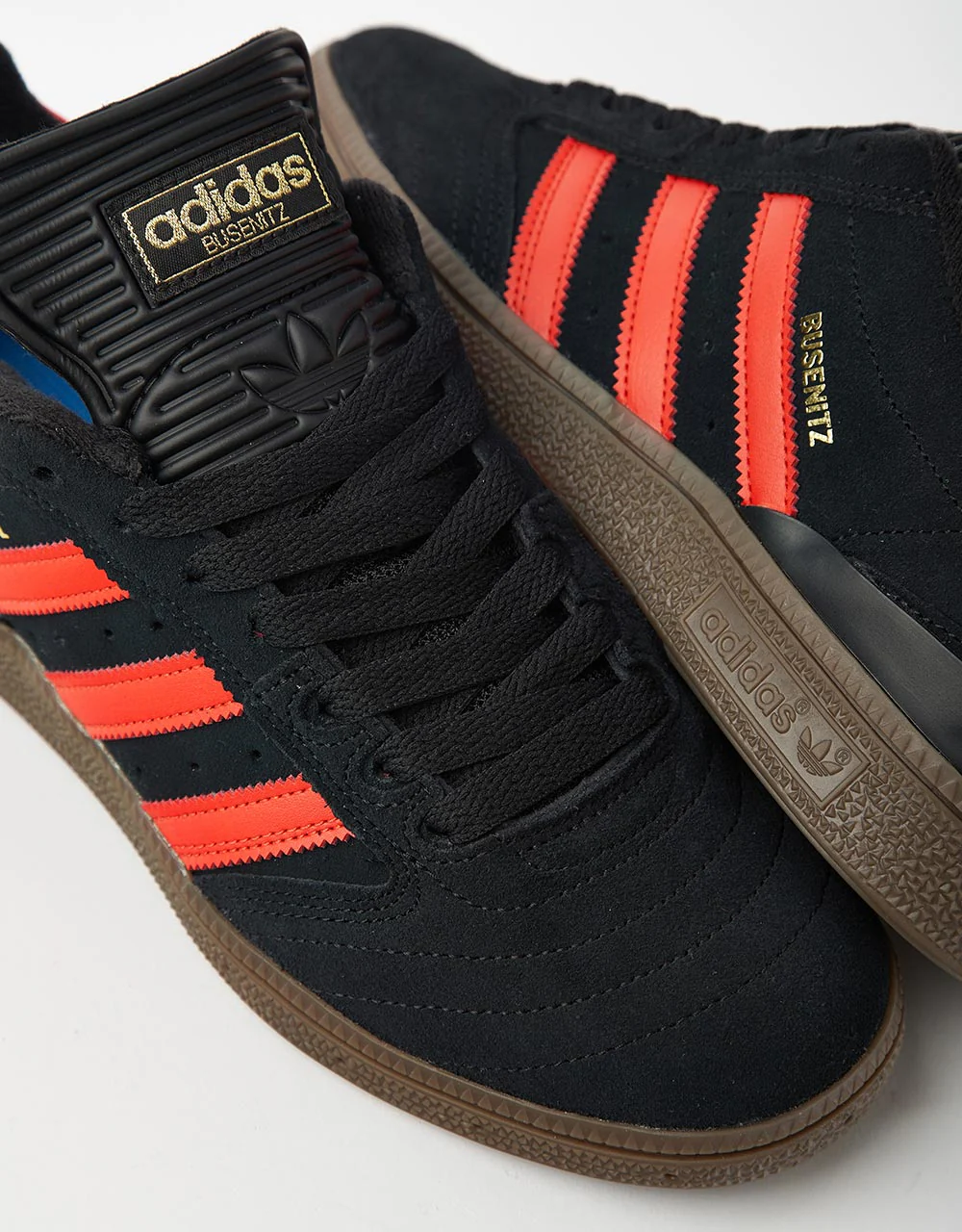 adidas Busenitz Skate Shoes - Core Black/SC/Gum - Image 5