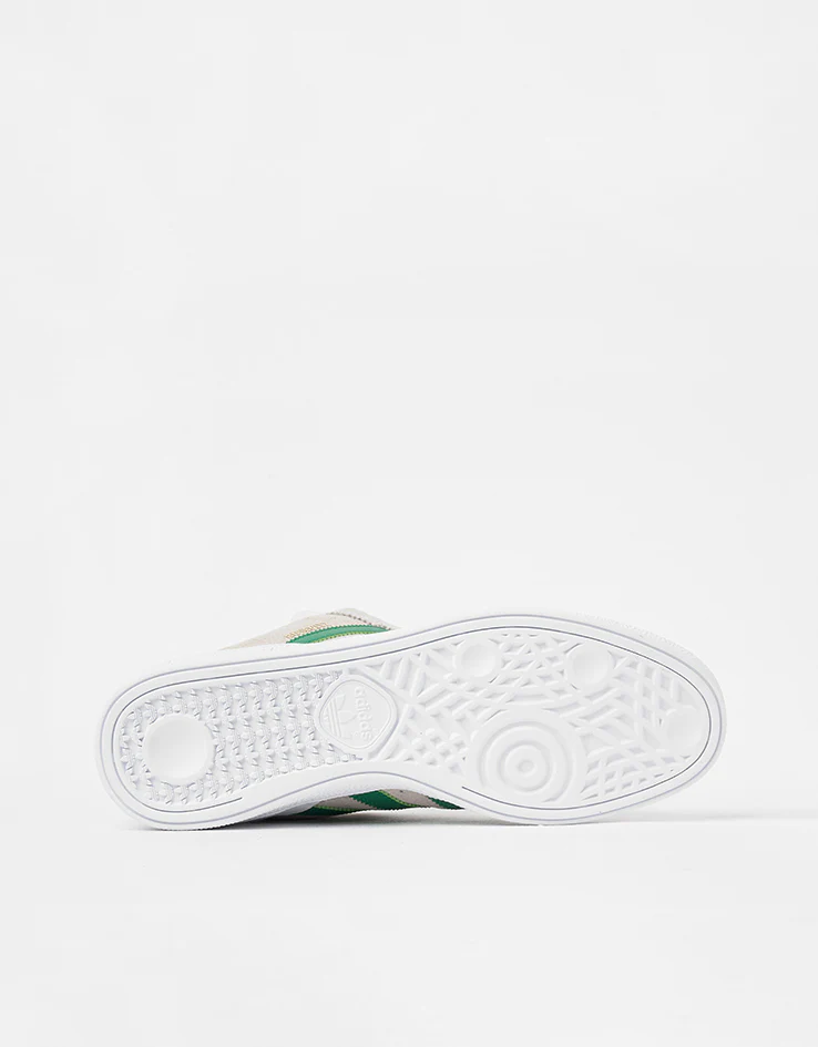 adidas Busenitz Skate Shoes - Crystal White/Crystal White/Gold Metallic - Image 3