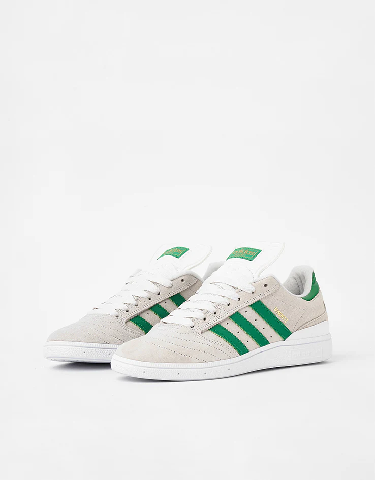 adidas Busenitz Skate Shoes - Crystal White/Crystal White/Gold Metallic - Image 4