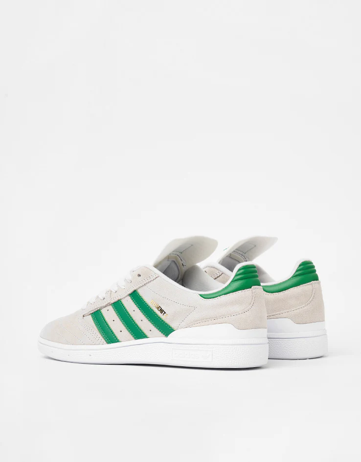 adidas Busenitz Skate Shoes - Crystal White/Crystal White/Gold Metallic - Image 5