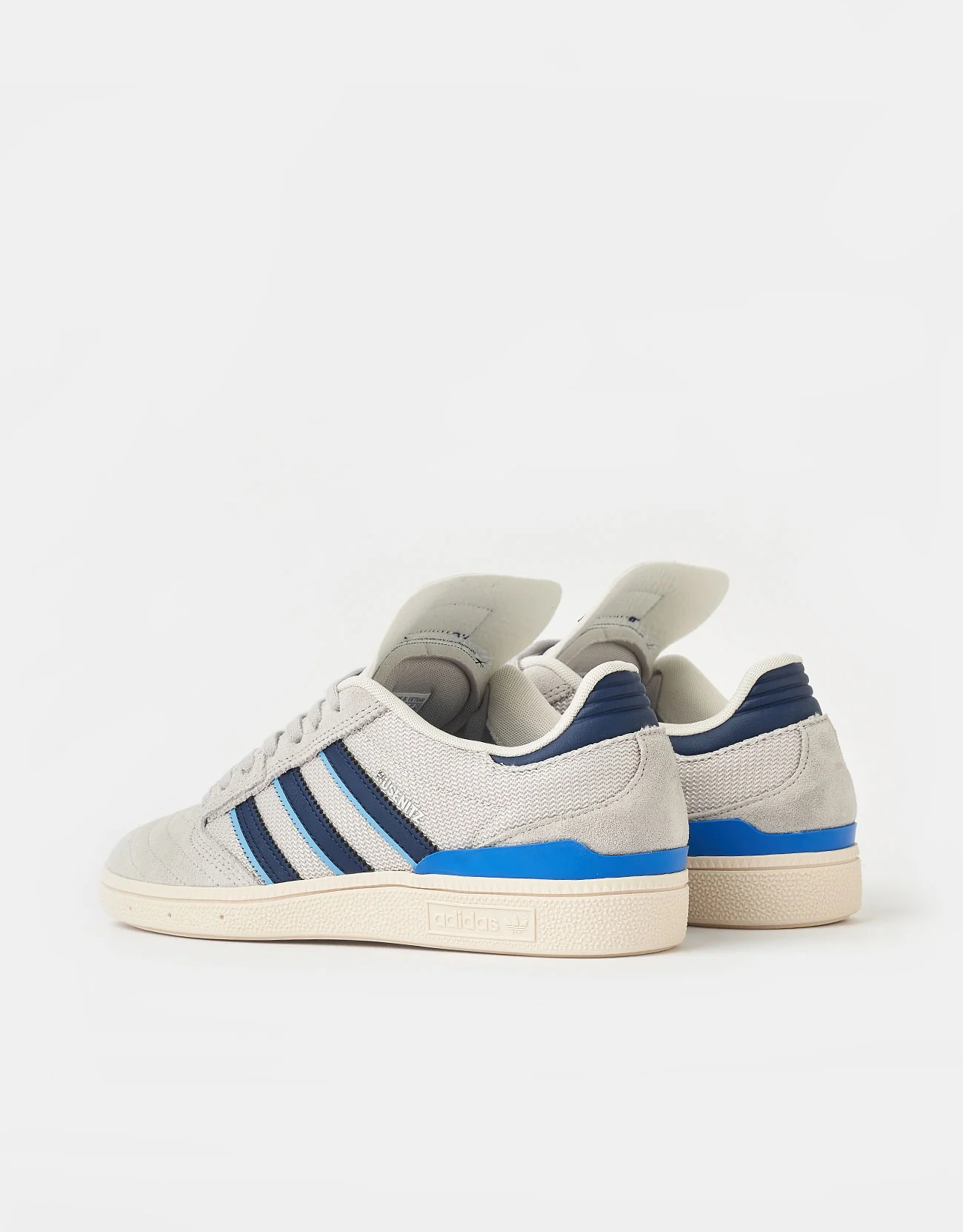 adidas Busenitz Skate Shoes - Grey/Dark Blue/Chalk White - Image 4