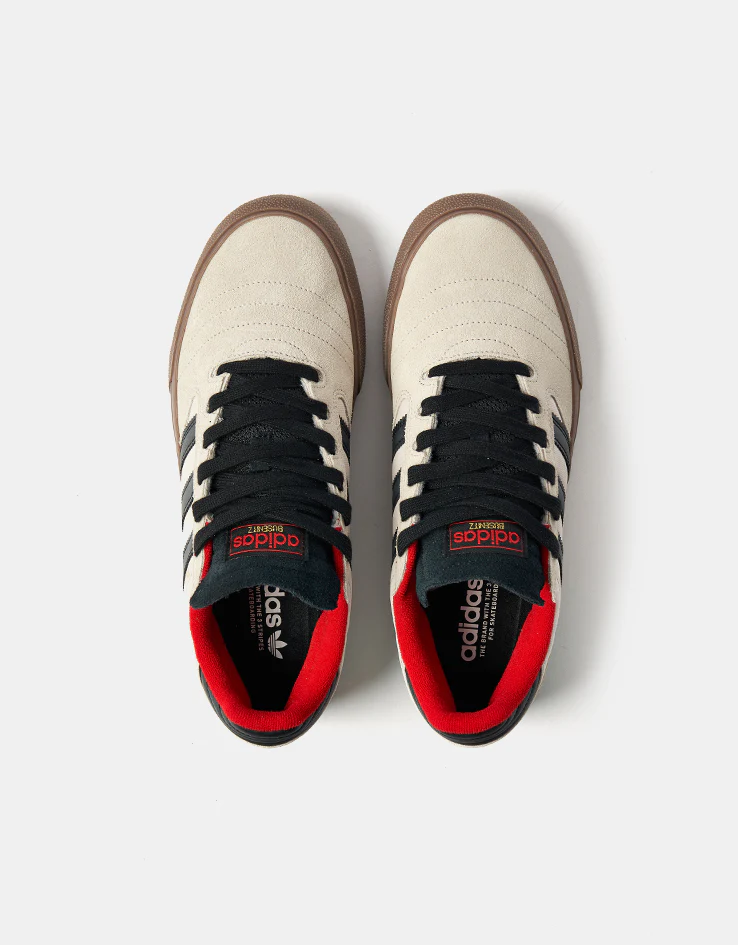 adidas Busenitz Vulc II Skate Shoes - Clear Brown/Core Black/Gum - Image 6