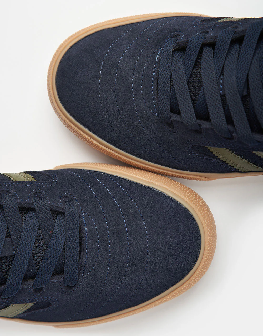 adidas Busenitz Vulc II Skate Shoes - Legend Ink/Olive Strata/Gold Metallic - Image 7