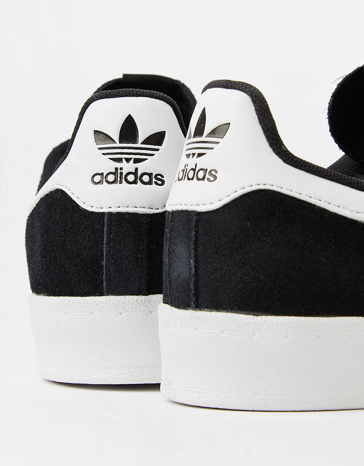adidas Campus ADV Skate Shoes - Core Black/White/White - Image 5