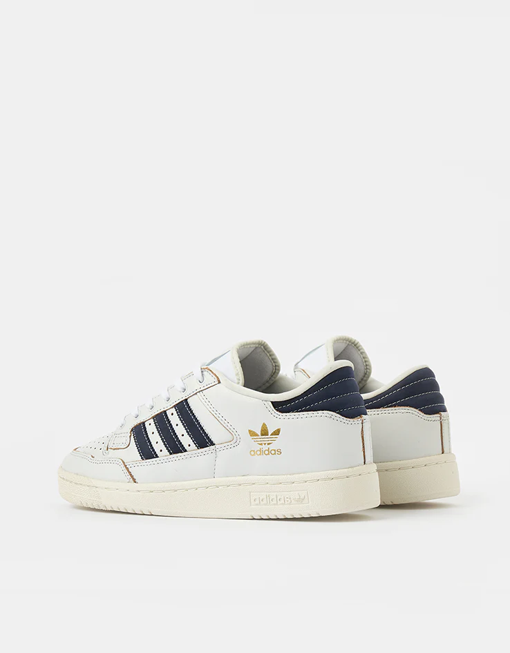 adidas Centennial 85 Low ADV Skate Shoes - Crystal White/Shadow Navy/Off White - Image 4