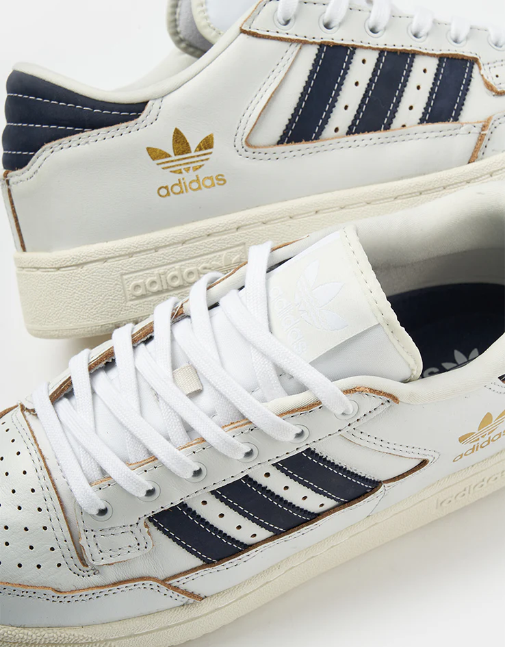 adidas Centennial 85 Low ADV Skate Shoes - Crystal White/Shadow Navy/Off White - Image 5
