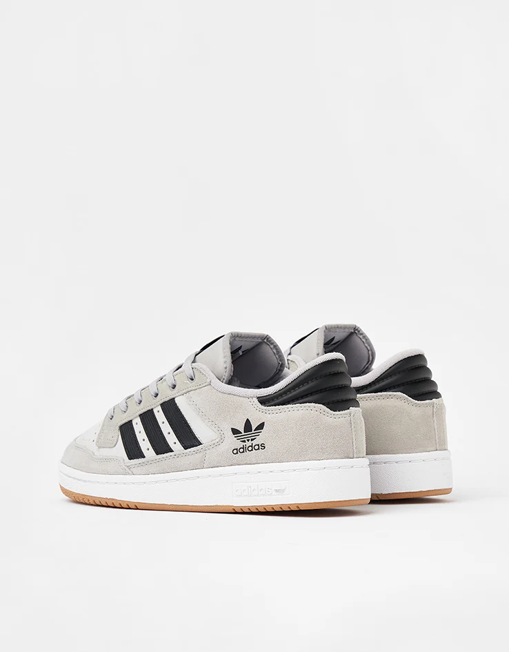 adidas Centennial 85 Low ADV Skate Shoes - Grey/Core Black/Crystal White - Image 4