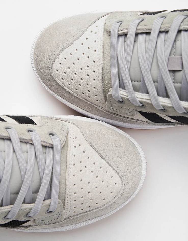adidas Centennial 85 Low ADV Skate Shoes - Grey/Core Black/Crystal White - Image 7