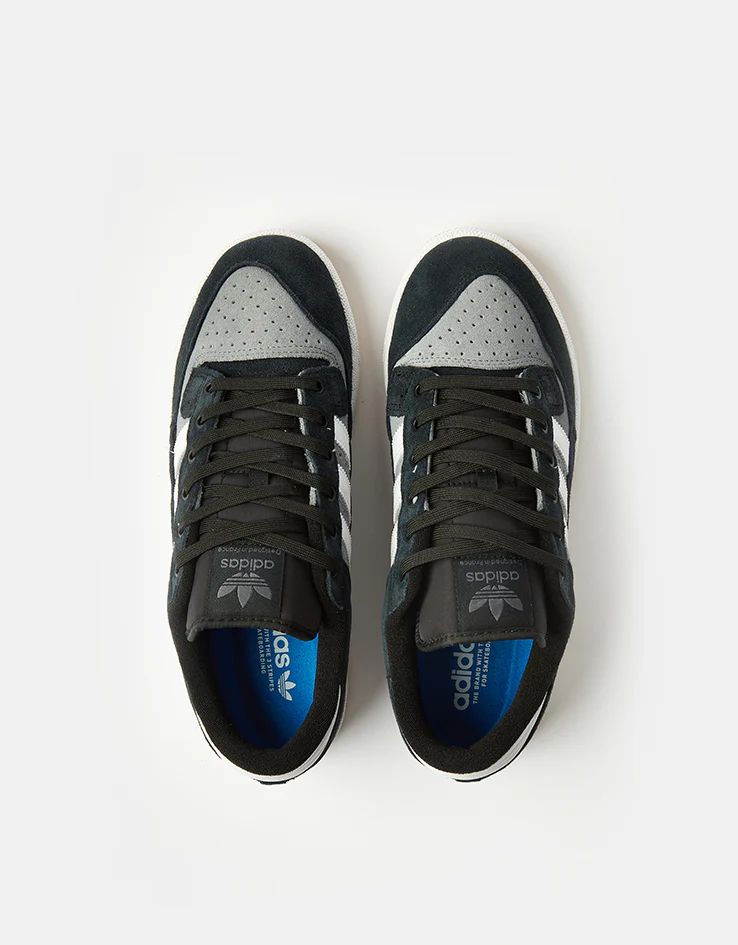 adidas Centennial 85 Low Skate Shoes - Core Black/Grey/Cloud White - Image 2