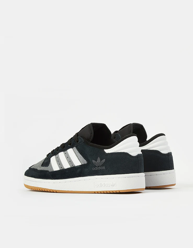 adidas Centennial 85 Low Skate Shoes - Core Black/Grey/Cloud White - Image 4