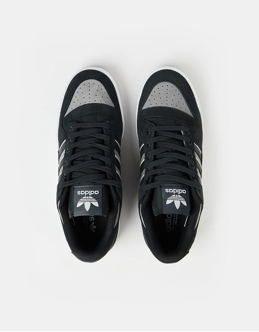 adidas Forum 84 Low ADV Skate Shoes - Carbon/Grey/Grey - Image 6