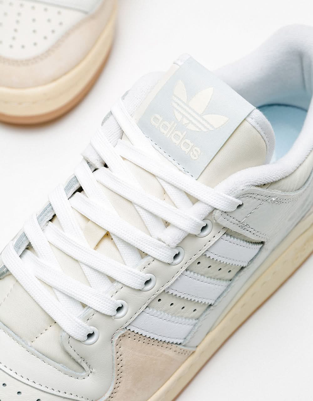 adidas Forum 84 Low ADV Skate Shoes - Chalk White/White/Cloud White - Image 4