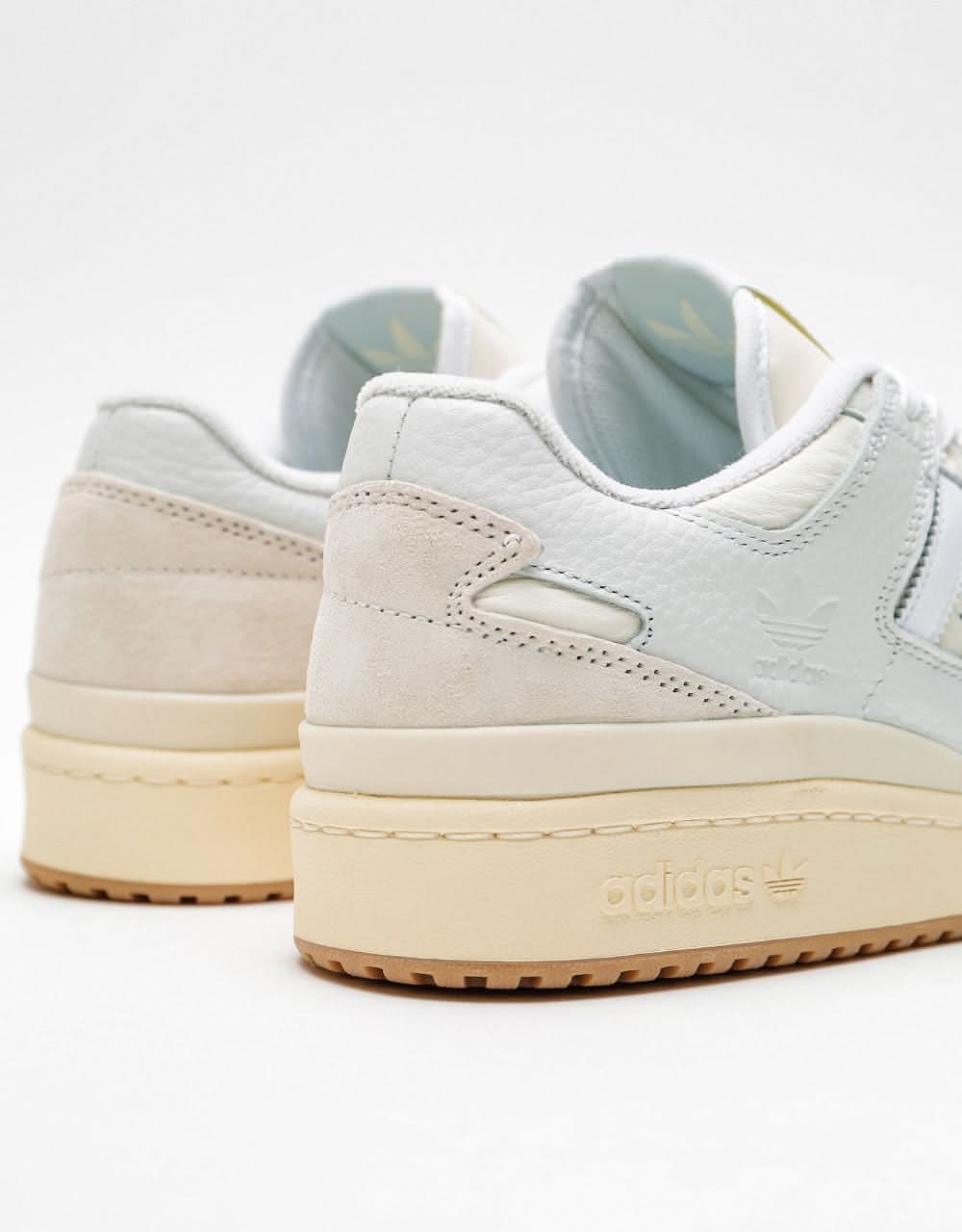 adidas Forum 84 Low ADV Skate Shoes - Chalk White/White/Cloud White - Image 8