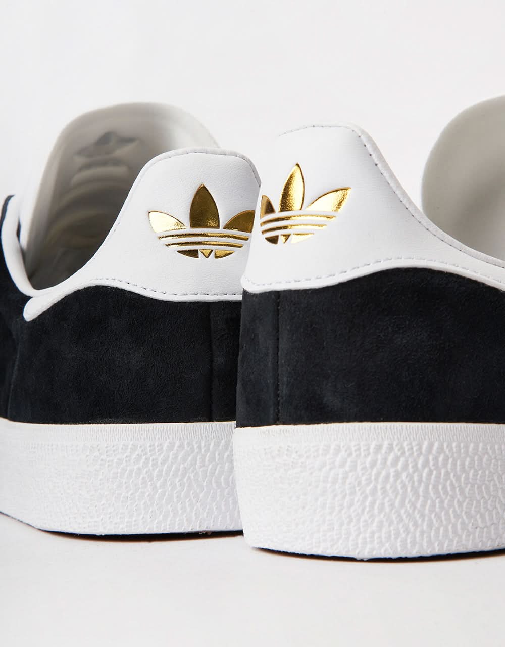 adidas Gazelle ADV Skate Shoes - Core Black/White/Gold Metallic - Image 7
