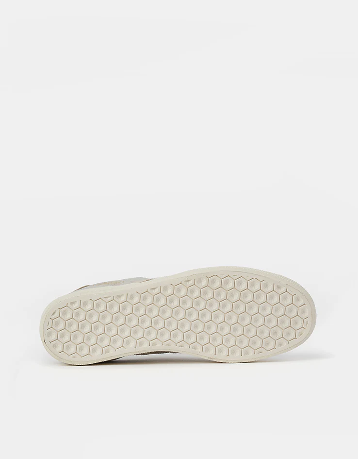 adidas Gazelle ADV Skate Shoes - Grey/Chalk White/Gold Metallic - Image 5