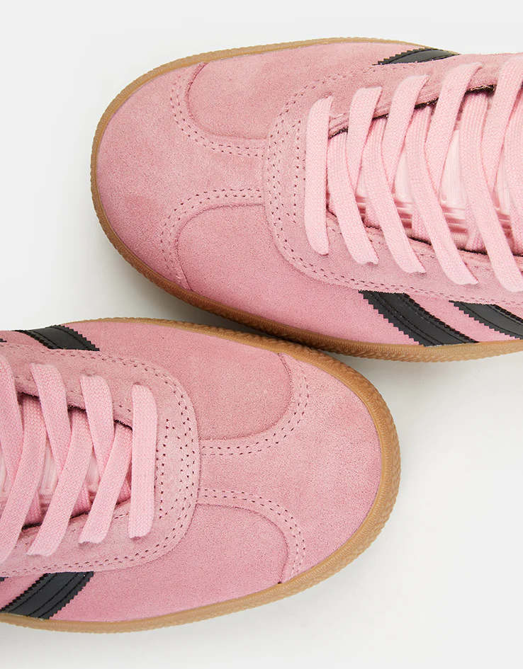 adidas Gazelle ADV Skate Shoes - Light Pink/Core Black/Gum - Image 7