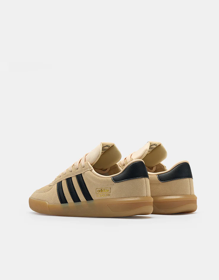 adidas Glenburn Skate Shoes - Sand Strata/Core Black/Gum - Image 4