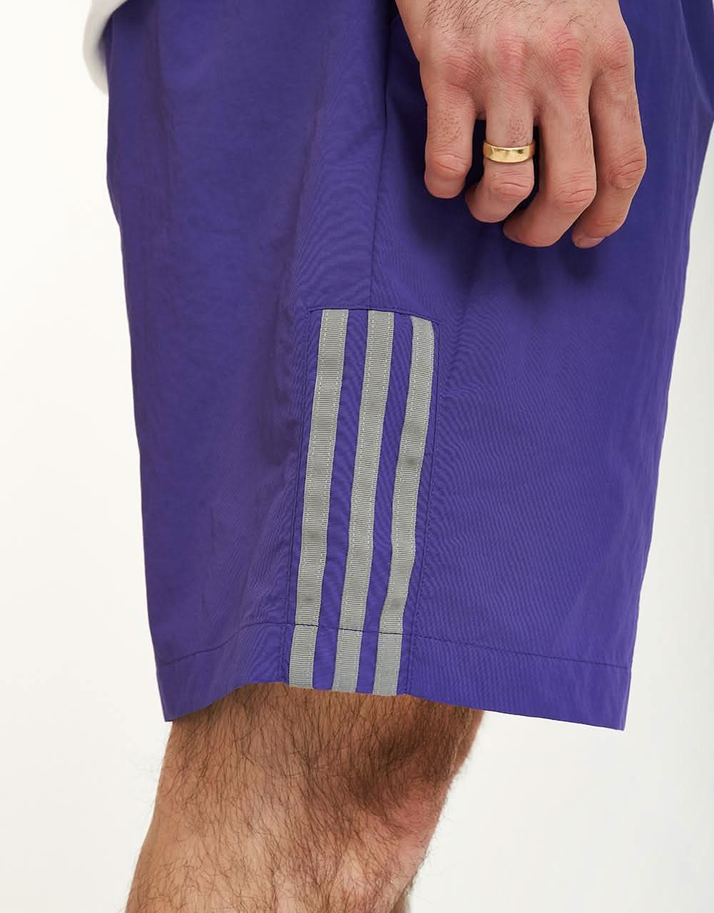 adidas Graphic Water Shorts - Collegiate Purple/Grey Three - Image 5