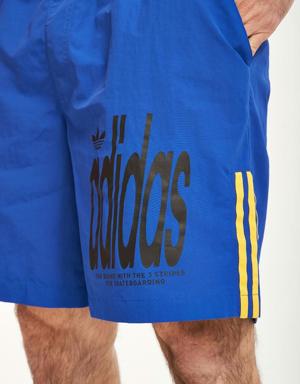 adidas Graphic Water Shorts - Team Royal Blue/Bold Gold - Image 4