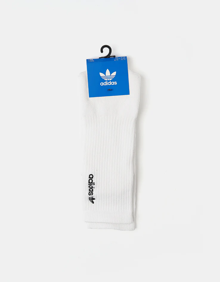 adidas Logo Socks - White - Image 4