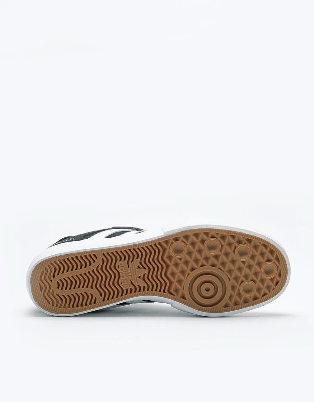 adidas Matchbreak Super Skate Shoes - Core Black/White/Gold Metallic - Image 3