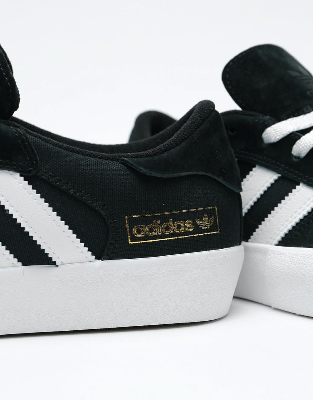 adidas Matchbreak Super Skate Shoes - Core Black/White/Gold Metallic - Image 6