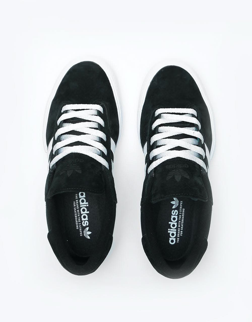 adidas Matchbreak Super Skate Shoes - Core Black/White/Gold Metallic - Image 8