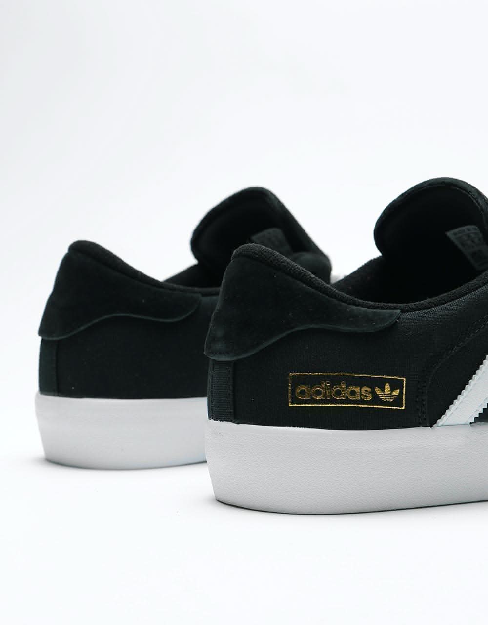 adidas Matchbreak Super Skate Shoes - Core Black/White/Gold Metallic - Image 9