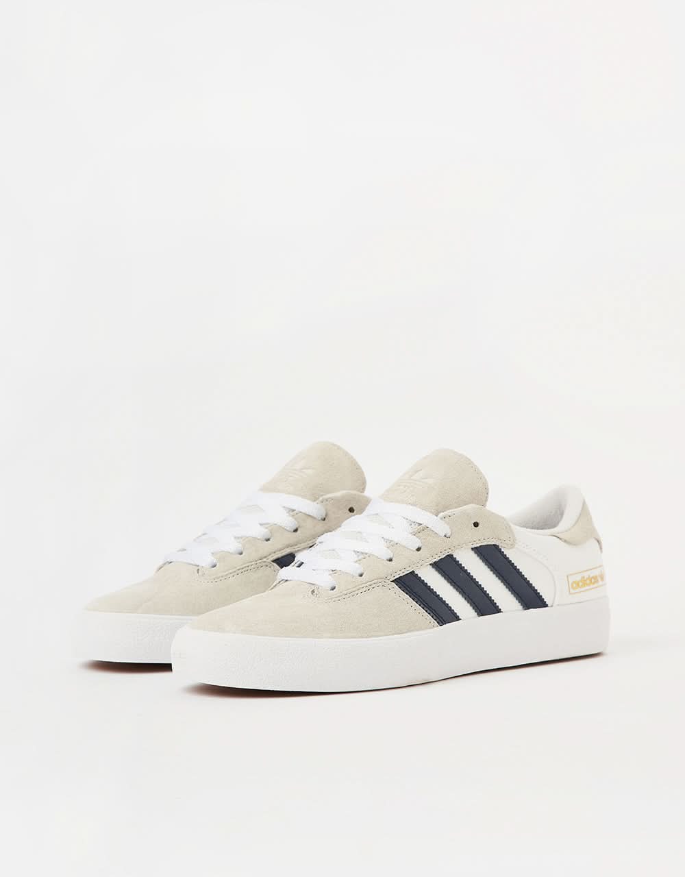 adidas Matchbreak Super Skate Shoes - Crystal White/Collegiate Navy/White - Image 3