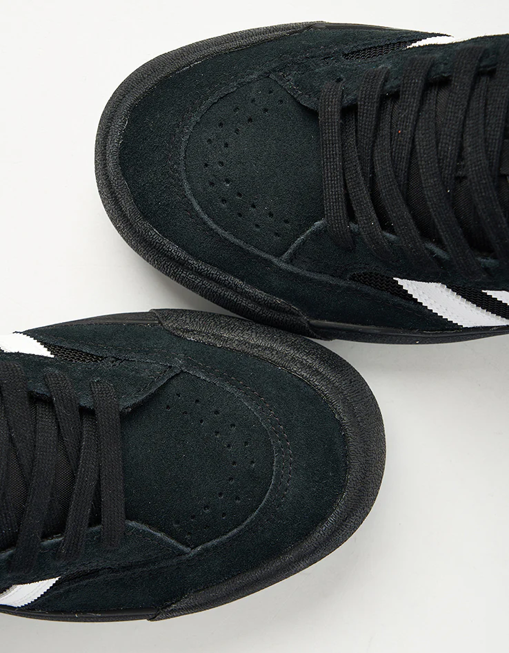 adidas Nora Skate Shoes - Core Black/Ftw White/Gold Metallic - Image 6