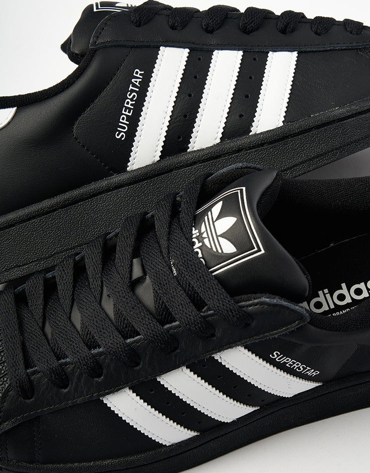 adidas Originals Superstar II Skate Shoes - Core Black/White/Core Black - Image 5