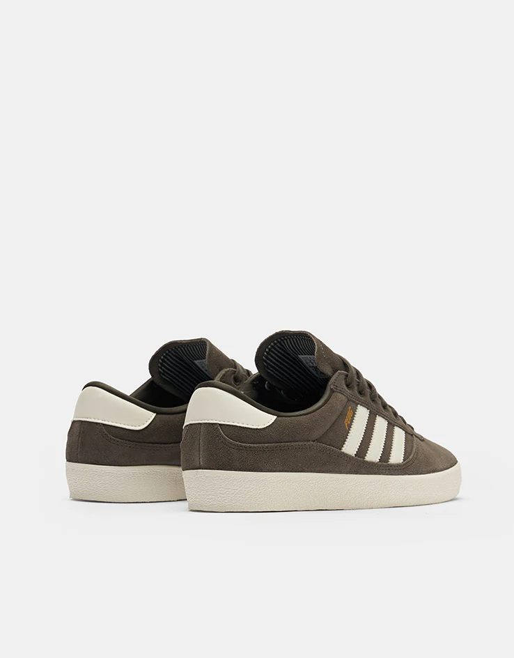 adidas Puig Indoor Skate Shoes - Shadow Olive/Off White/Bluebird - Image 4