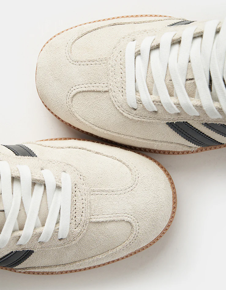 adidas Samba ADV Skate Shoes - Alumina/Core Black/Gum - Image 5