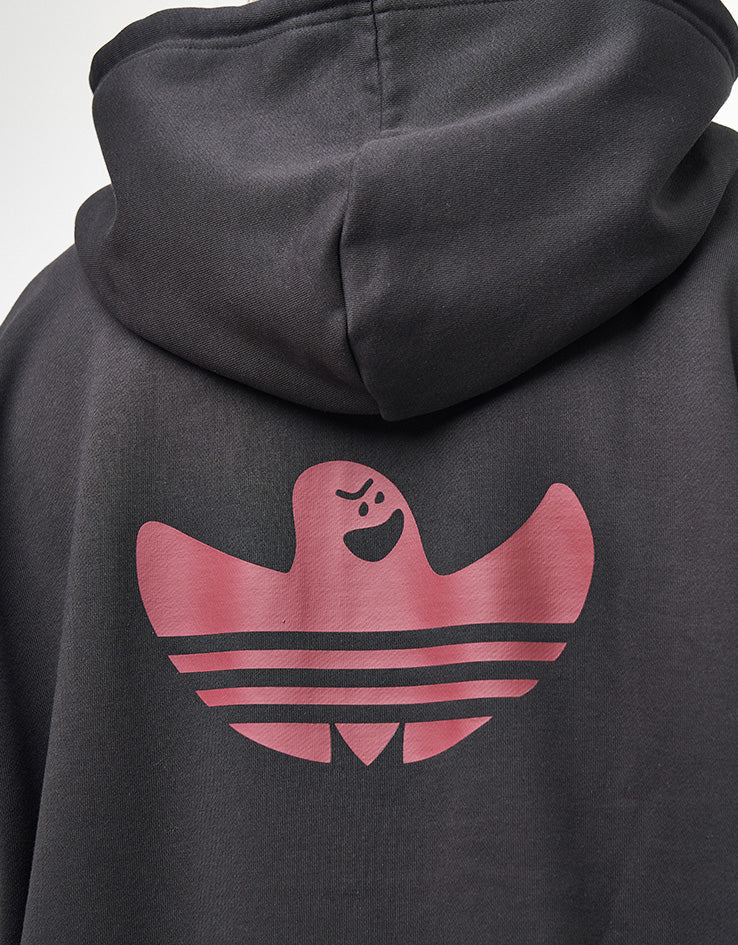 adidas Shmangry Zip Hoodie - Black/Shadow Red - Image 5