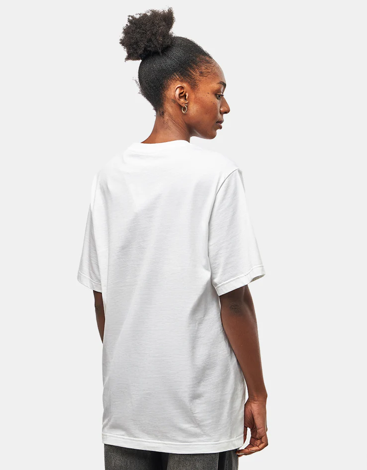 adidas Shmoohaus T-Shirt - White/Aurora Black - Image 5