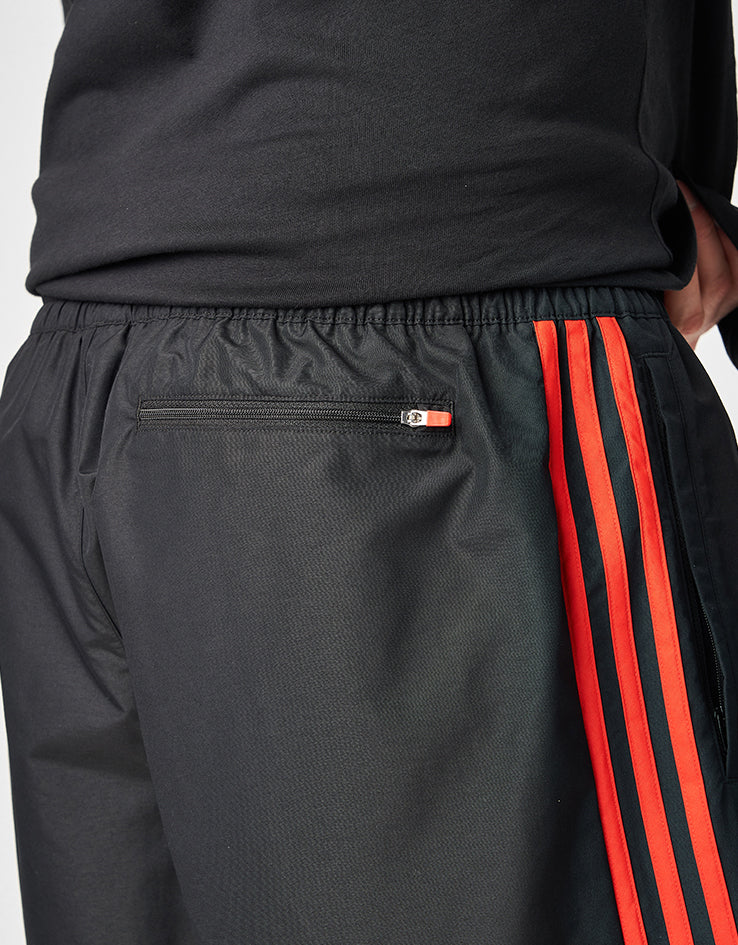 adidas Skate Water Shorts - Black/White/Red - Image 5