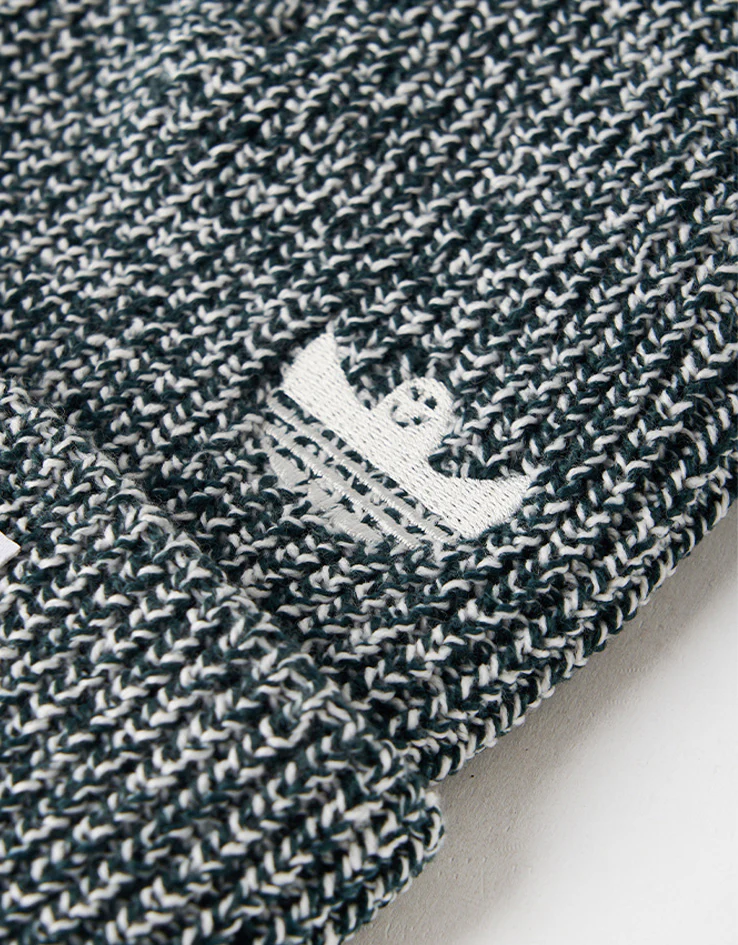 adidas Skateboarding x Gonz Work Beanie - Aurora Ivy/Core White - Image 3