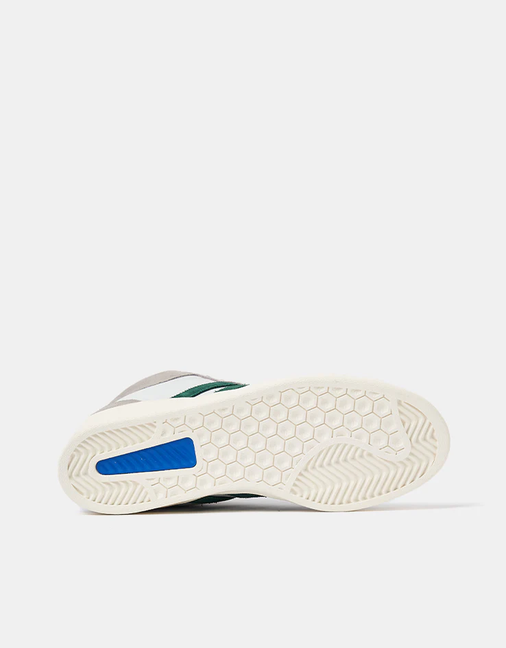 adidas Superskate Skate Shoes - Clear Granite/Collegiate Green/Crystal White - Image 2