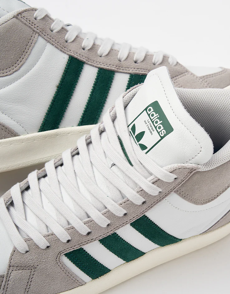adidas Superskate Skate Shoes - Clear Granite/Collegiate Green/Crystal White - Image 6